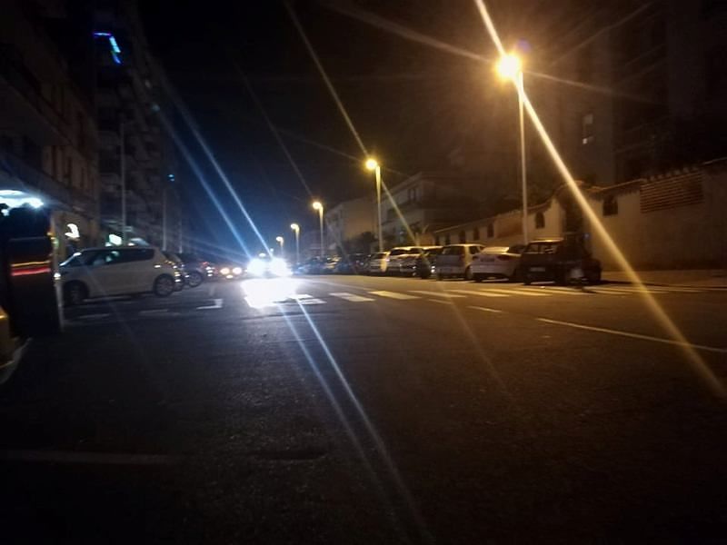 Cagliari, sos strade buie: luci a led poco potenti e lampioni ko