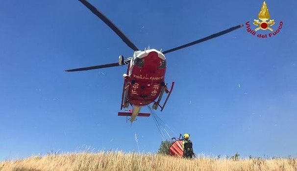 Paura sui monti di Burcei: escusionista vola nello strapiombo
