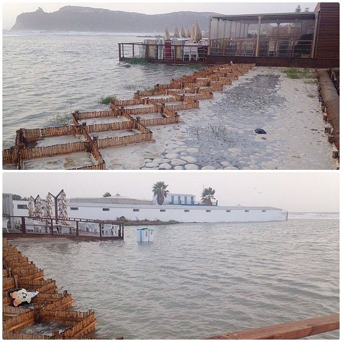 Cagliari, rischio mareggiate al Poetto: in arrivo trenta ore di forte maestrale