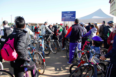 Pedalata della Befana al parco di Molentargius