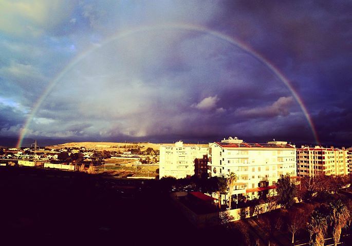 Instagram Casteddu: lo spettacolare arcobaleno a Pitz’e Serra di Francesca