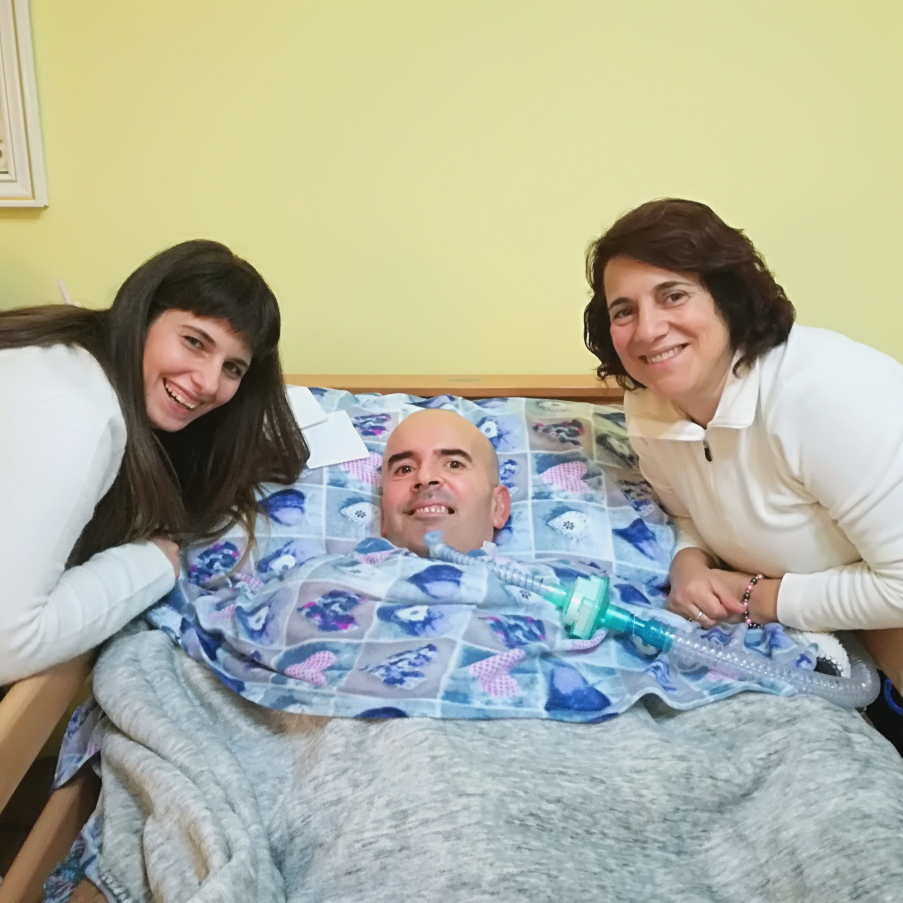 Natalino prigioniero nel corpo, ma non nell’anima: “Sogno un futuro per i miei figli”