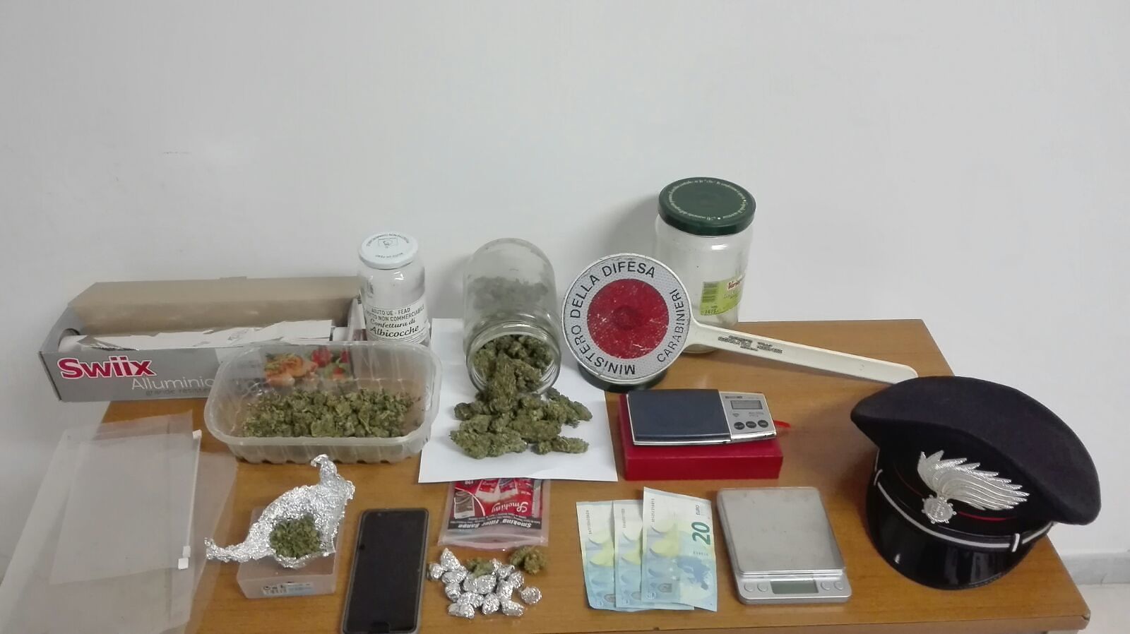 Settimo San Pietro, 31enne in possesso di 100 grammi di marijuana: arrestato