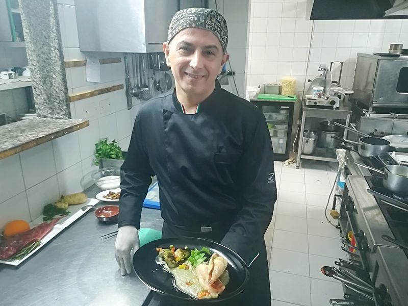 Casteddu food weekend: capone con patate, carciofi e caramello di spezie