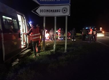 Incidente sulla SS 130 a Decimomannu: coinvolte 4 auto, 6 feriti