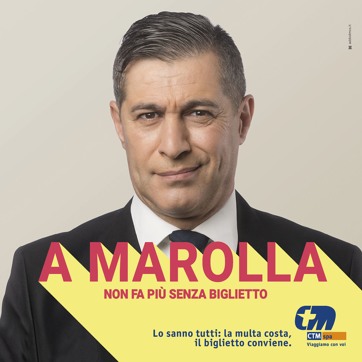 “A Marolla, fidati a non pagare il biglietto..”, la campagna social del Ctm