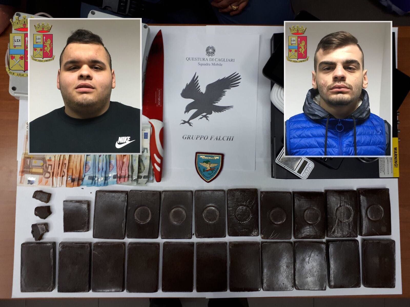 Cagliari, in casa la centrale dello spaccio: in manette due fratelli