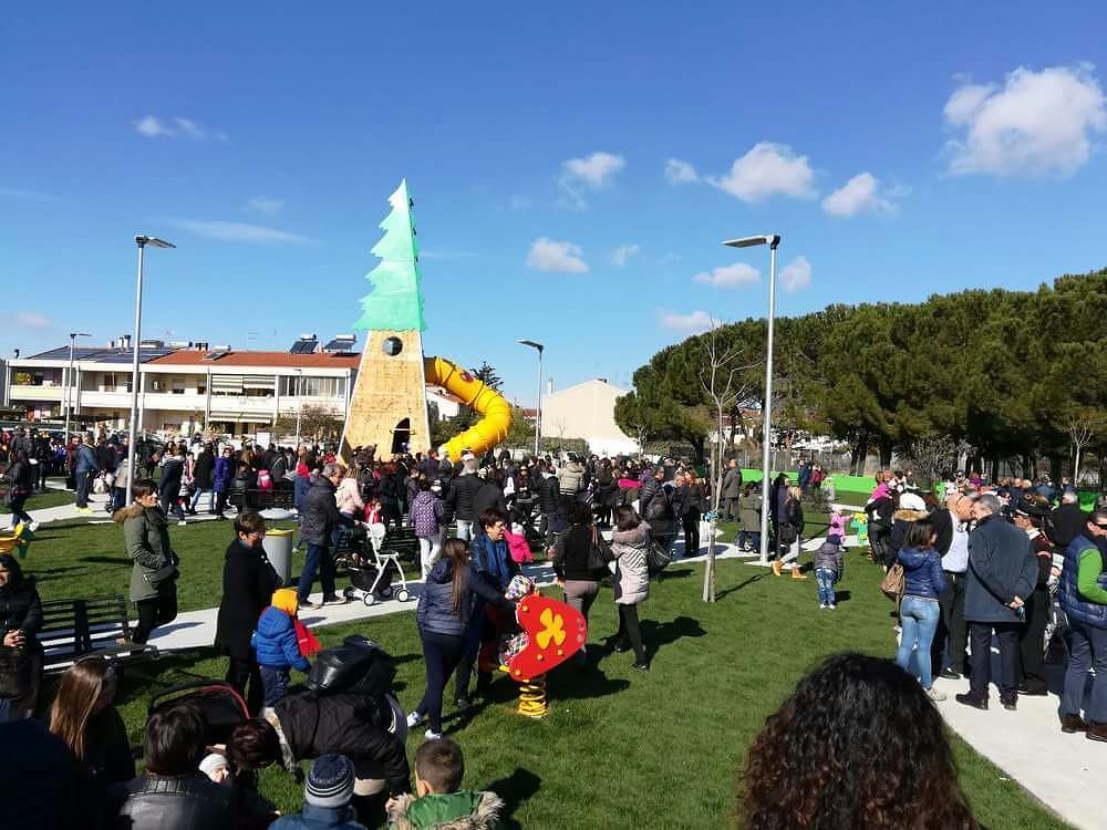 A Monserrato “sboccia” il parco magico: bambini felici, anche quelli disabili