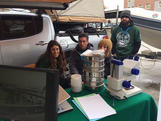 Orientamento: successo per lo stand della Geomorfologia costiera e marina