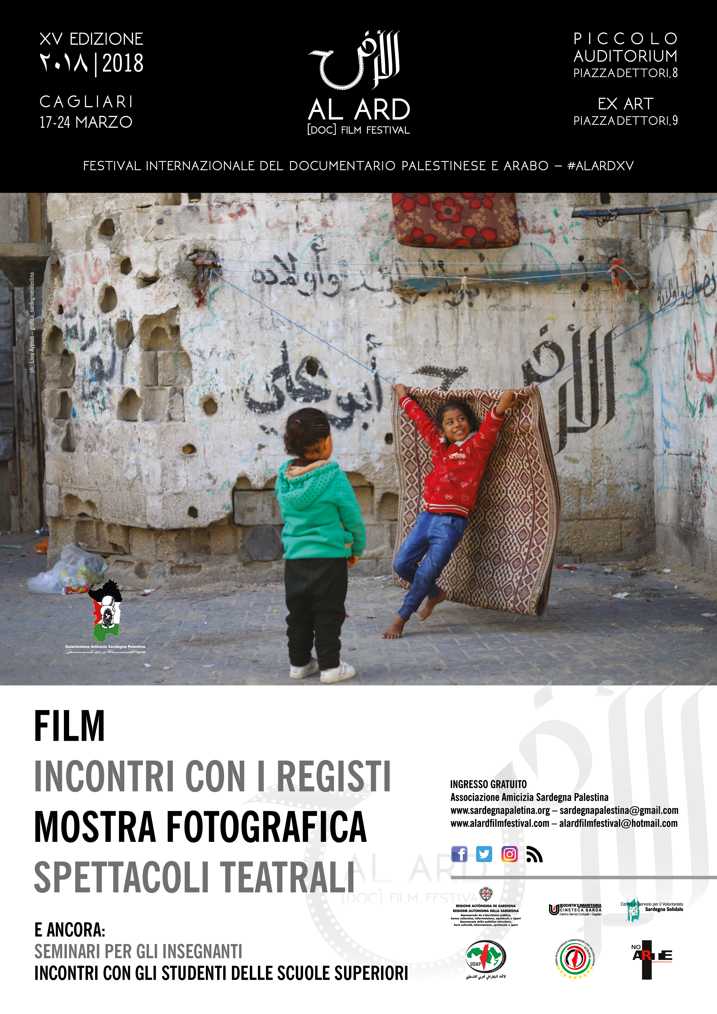 XV edizione Al Ard Doc Film Festival