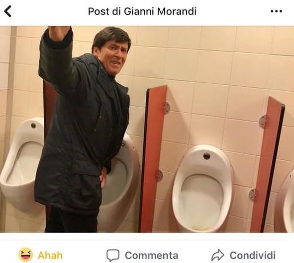 Morandi fotografato al bagno pubblico, Corda M5S: “Basta smartphone”
