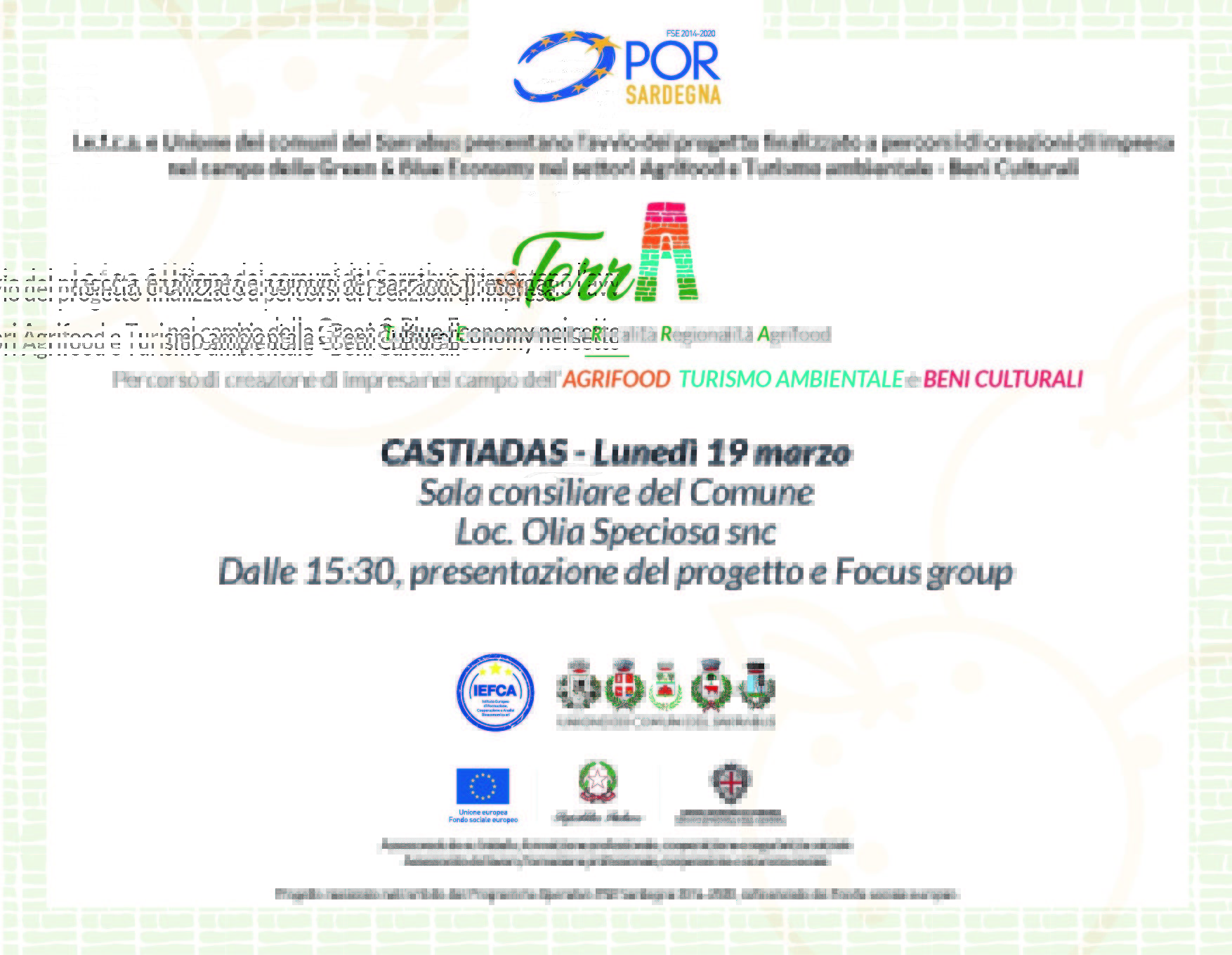 Sarrabus, nuove opportunità di lavoro in agrifood, turismo sostenibile e meccatronica