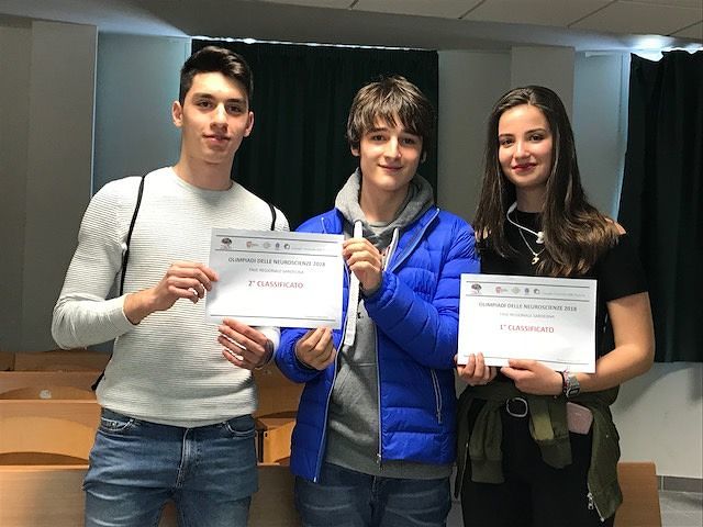 Olimpiadi di Neuroscienze, ecco i tre vincitori regionali