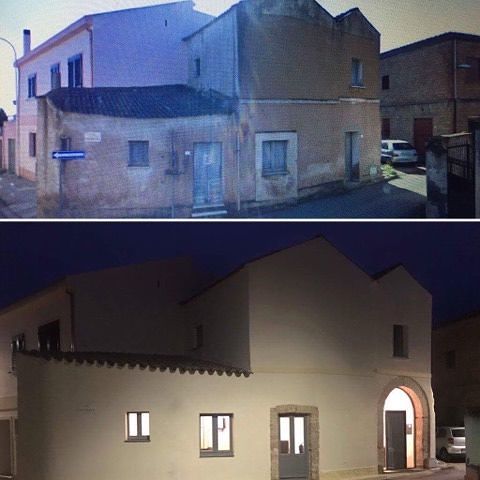 Capoterra, Beniamino architetto romantico: riporta a splendore un rudere del centro storico