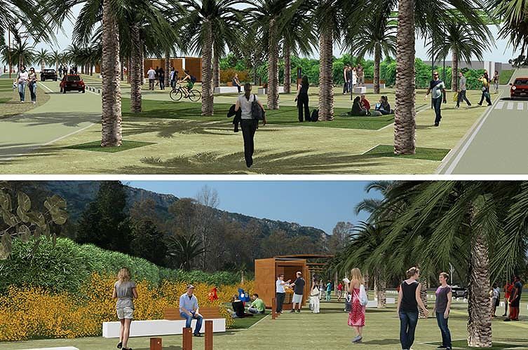 Marina Piccola: nel futuro parcheggi, verde e stazione metropolitana