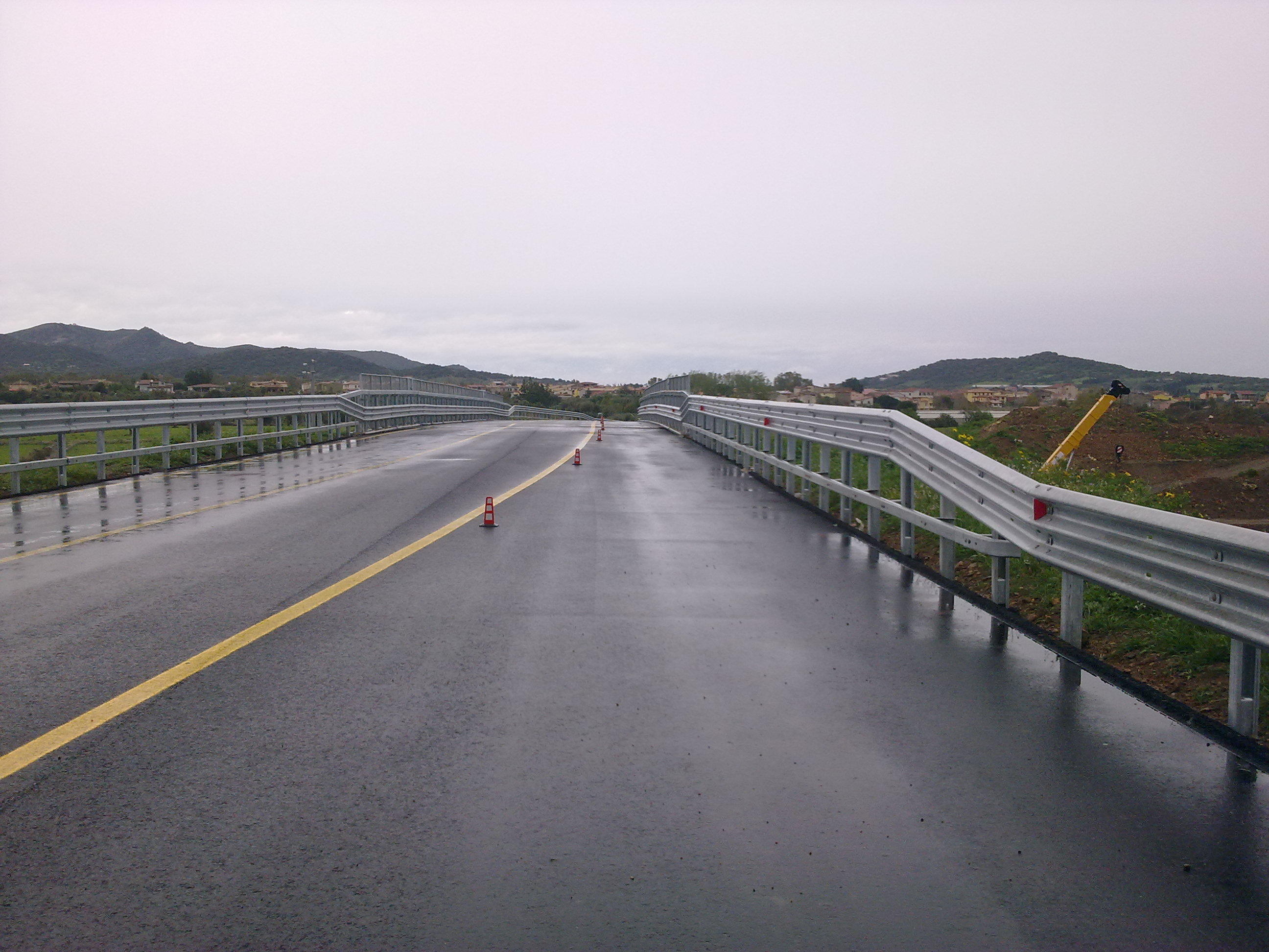 Statale 195, aperta al traffico la rampa del nuovo svincolo di Villa San Pietro