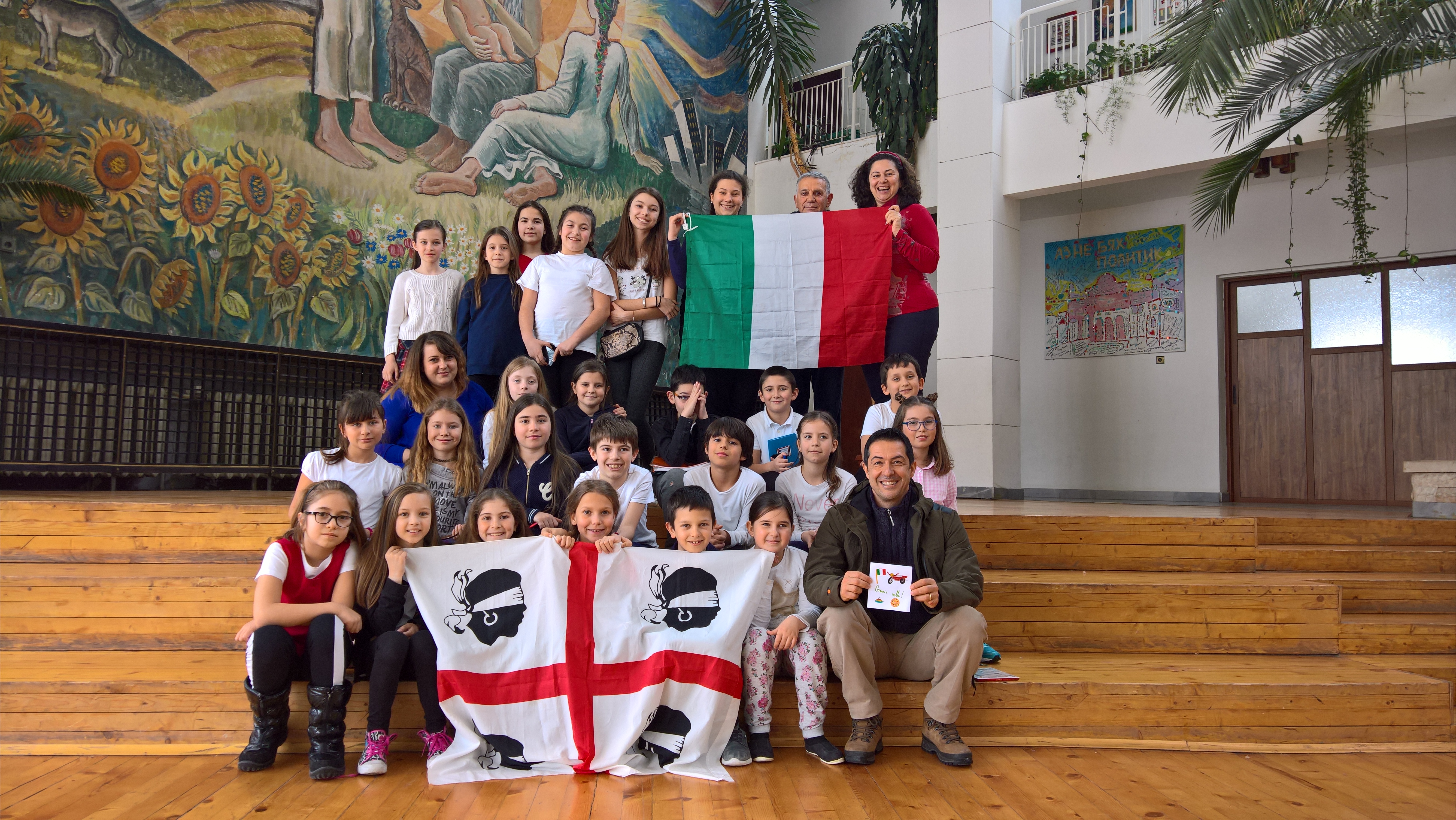 Lezione sulla Sardegna per gli alunni del Liceo Italiano di Sofia