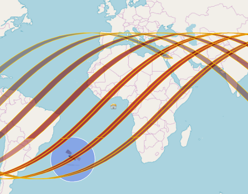 “Tiangong cadrà tra le 24 e le 2 di stanotte, all’alba di Pasquetta incrocio con la Sardegna”