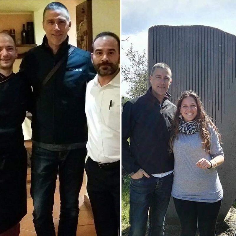 Il divo di Lost in visita a Cagliari: pesce fritto in ristorante e tappa al giardino sonoro di Sciola