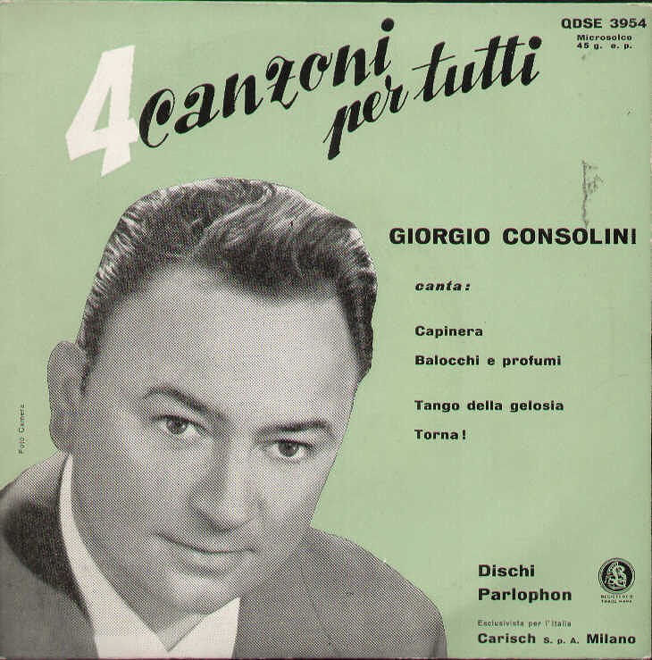 Giorgio Consolini, il cantante delle serenate: a Cagliari la presentazione del libro