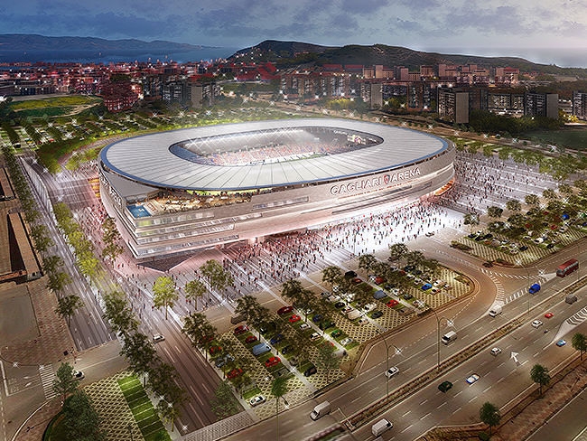 Hotel di lusso e gallerie commerciali: il grande affare dello stadio di Cagliari