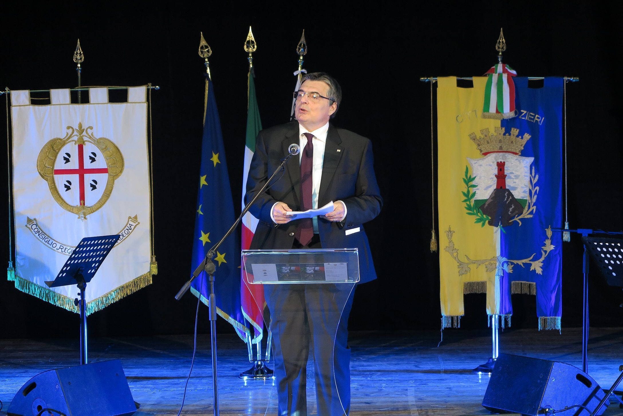 Festa della Liberazione, Ganau ai ragazzi di Ozieri: “Siate avidi di conoscenza”