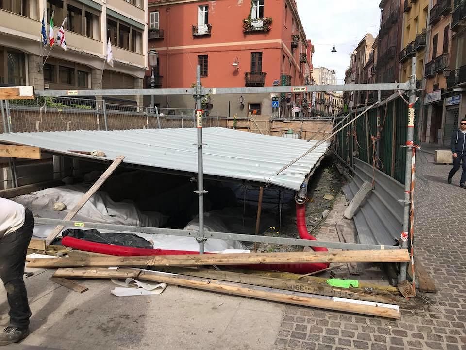 Cagliari, svolta nel Corso Vittorio: “Dopo 3 anni via ai lavori nella domus romana”