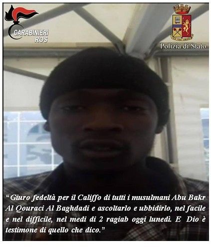 Terrorismo, arrestato gambiano che progettava attentato in Italia: “Voleva lanciarsi in auto sulla folla”