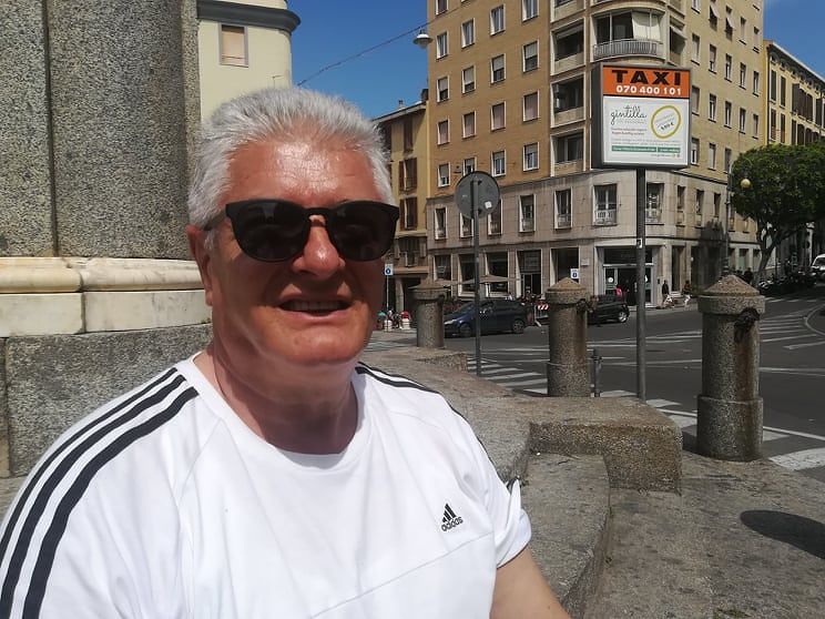 Dante, turista marchigiano a Cagliari: “Non vedo l’ora di ammirare i fenicotteri”