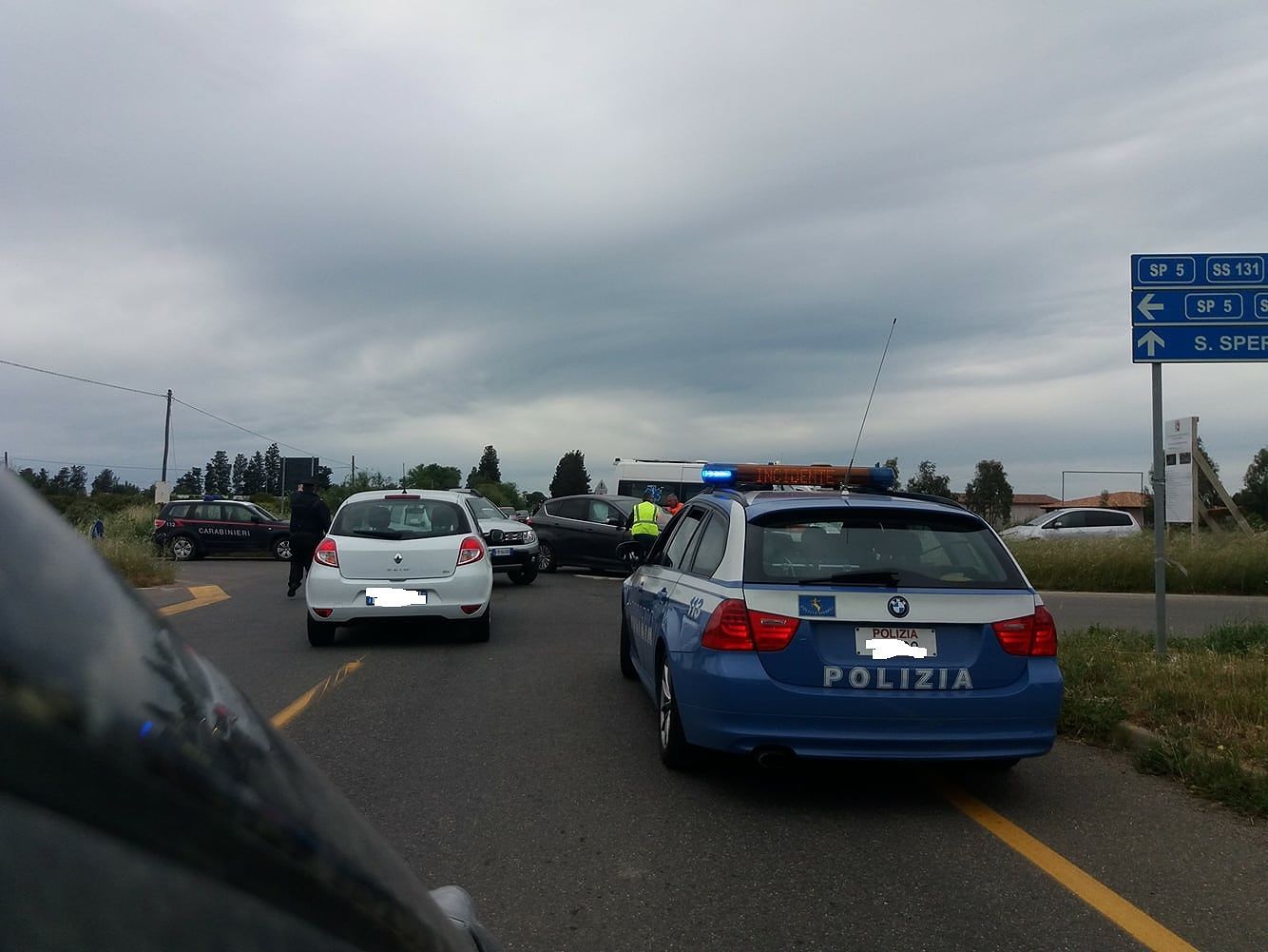 San Sperate, ancora un incidente sulla Sp4: “In attesa della rotatoria, qui ci scappa il morto”