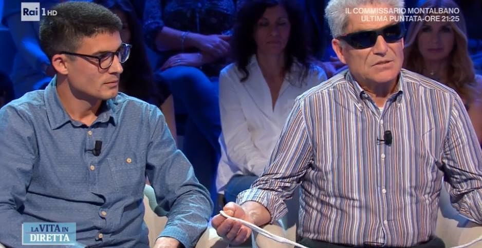 Gabriele, il podista sardo non vedente su Rai Uno: “Correre può ridare la forza di vivere”