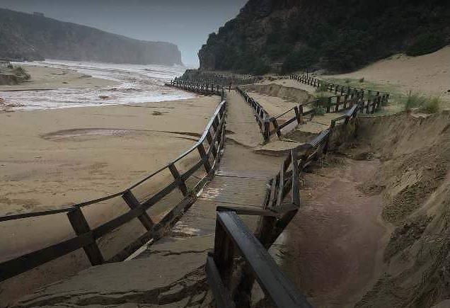 Sardegna sott’acqua, a Cala Domestica la spiaggia non c’è più