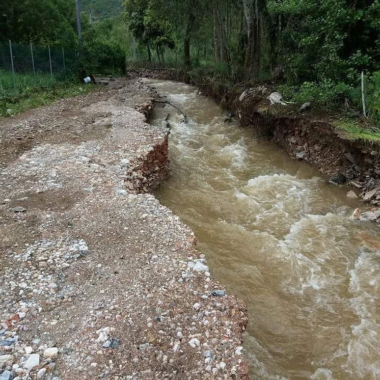 La bomba d’acqua che ha isolato gli ovili di Fluminimaggiore: la conta dei danni