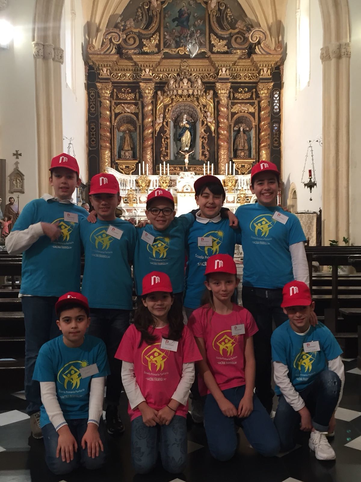 Monumenti Aperti a Cagliari: la Purissima ai bimbi della Sacra Famiglia