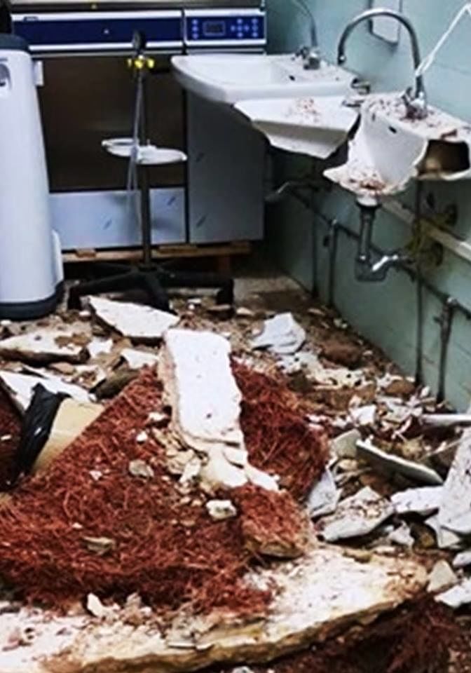 Iglesias, crolla una sala operatoria nel Cto: esplode la polemica politica