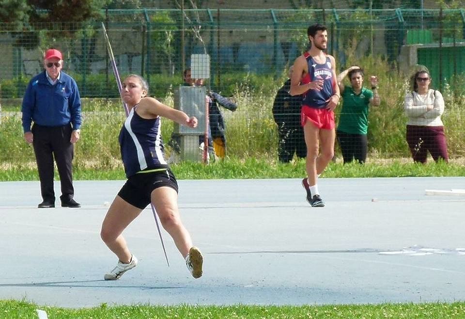 Nuovo record sardo del lancio del giavellotto: è della selargina Giulia Gramignano