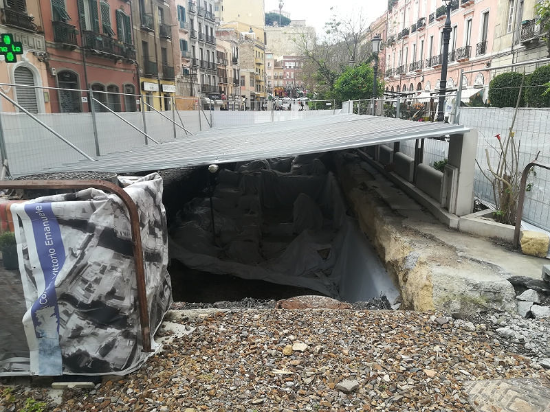 Cagliari, lavori al palo nella domus romana del Corso: manca ancora il progetto del Comune