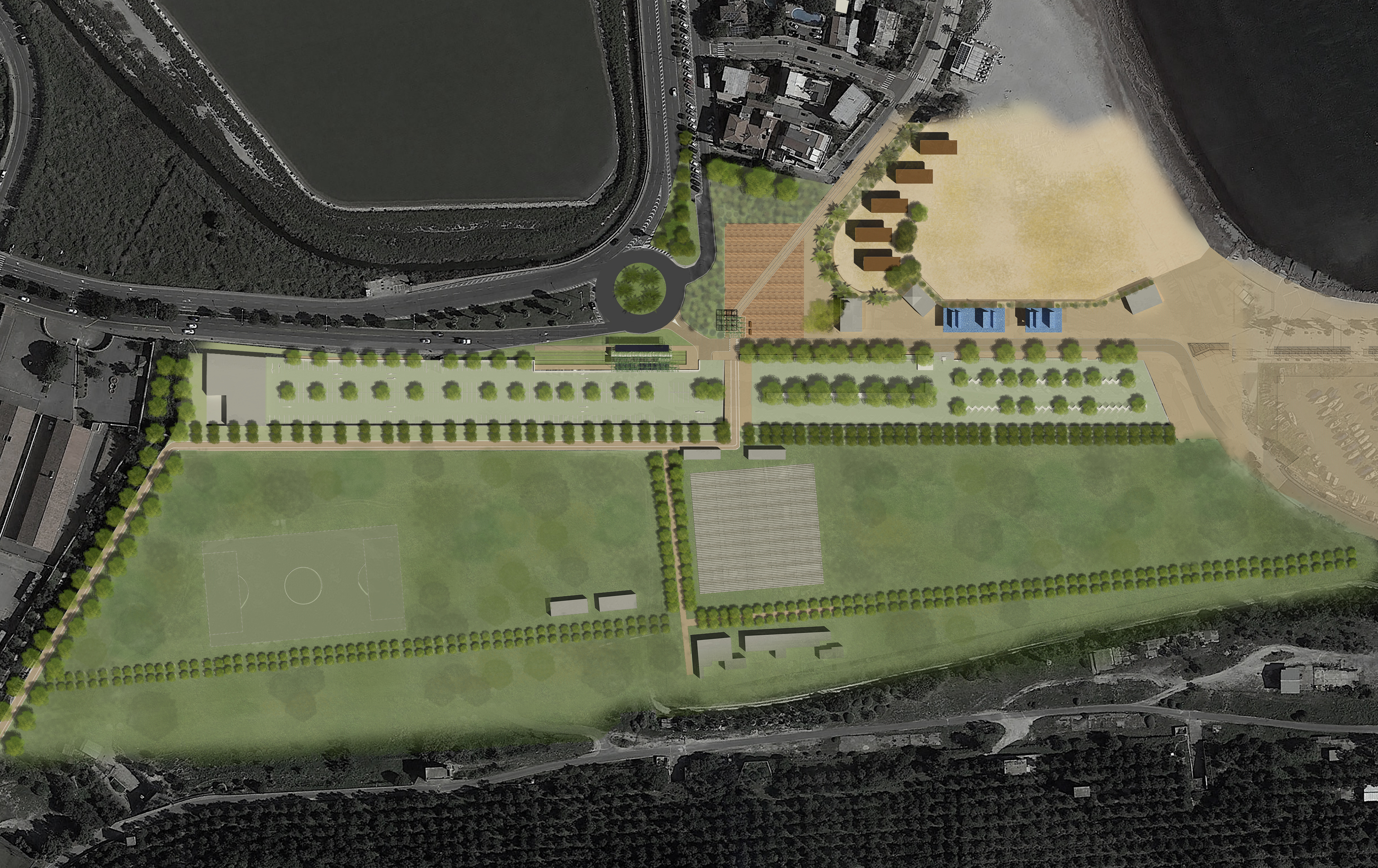 Cagliari, verde e spazi per lo sport: ecco la nuova Marina Piccola