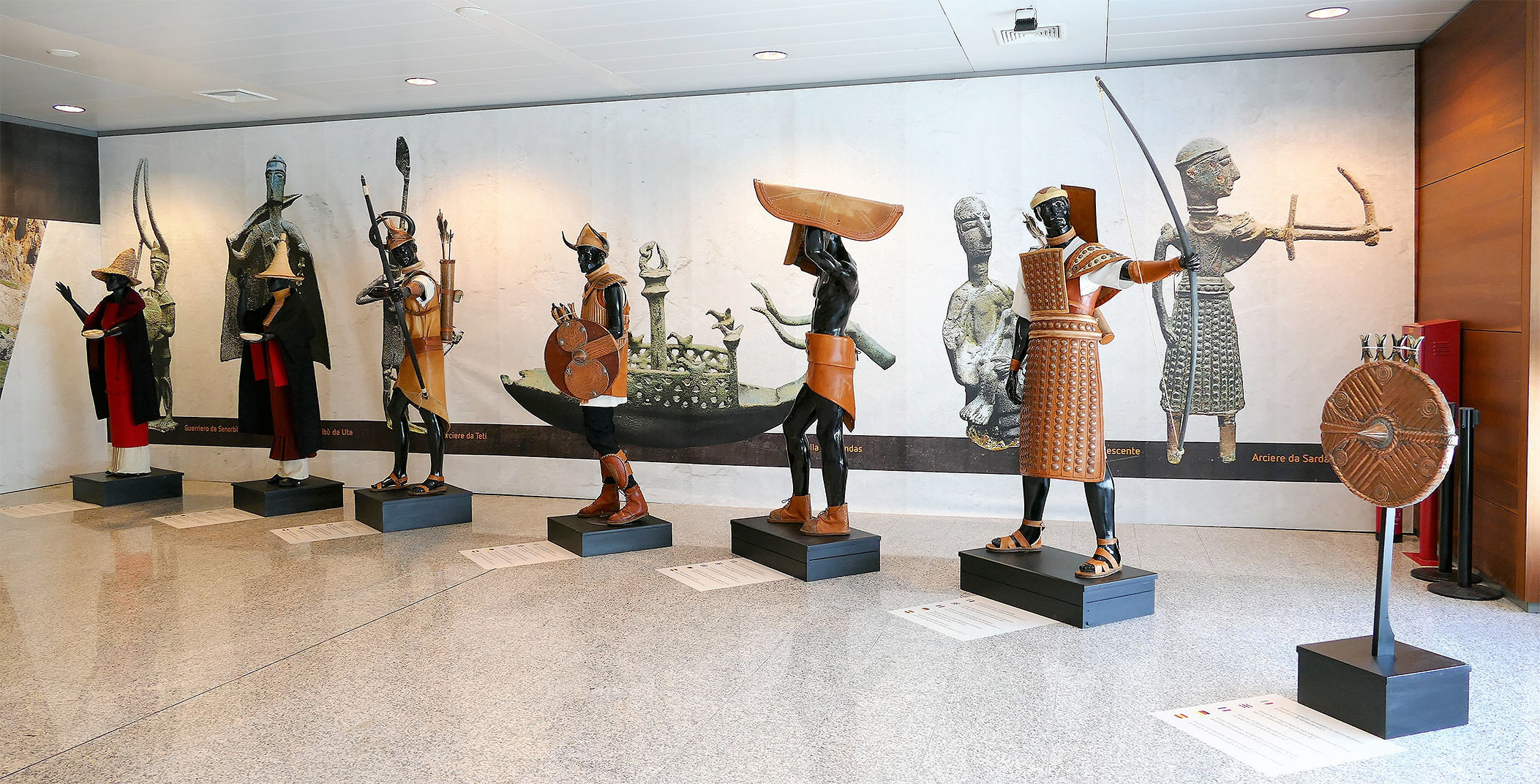 In aeroporto apre la mostra “Sardegna archeologica, museo a cielo aperto”