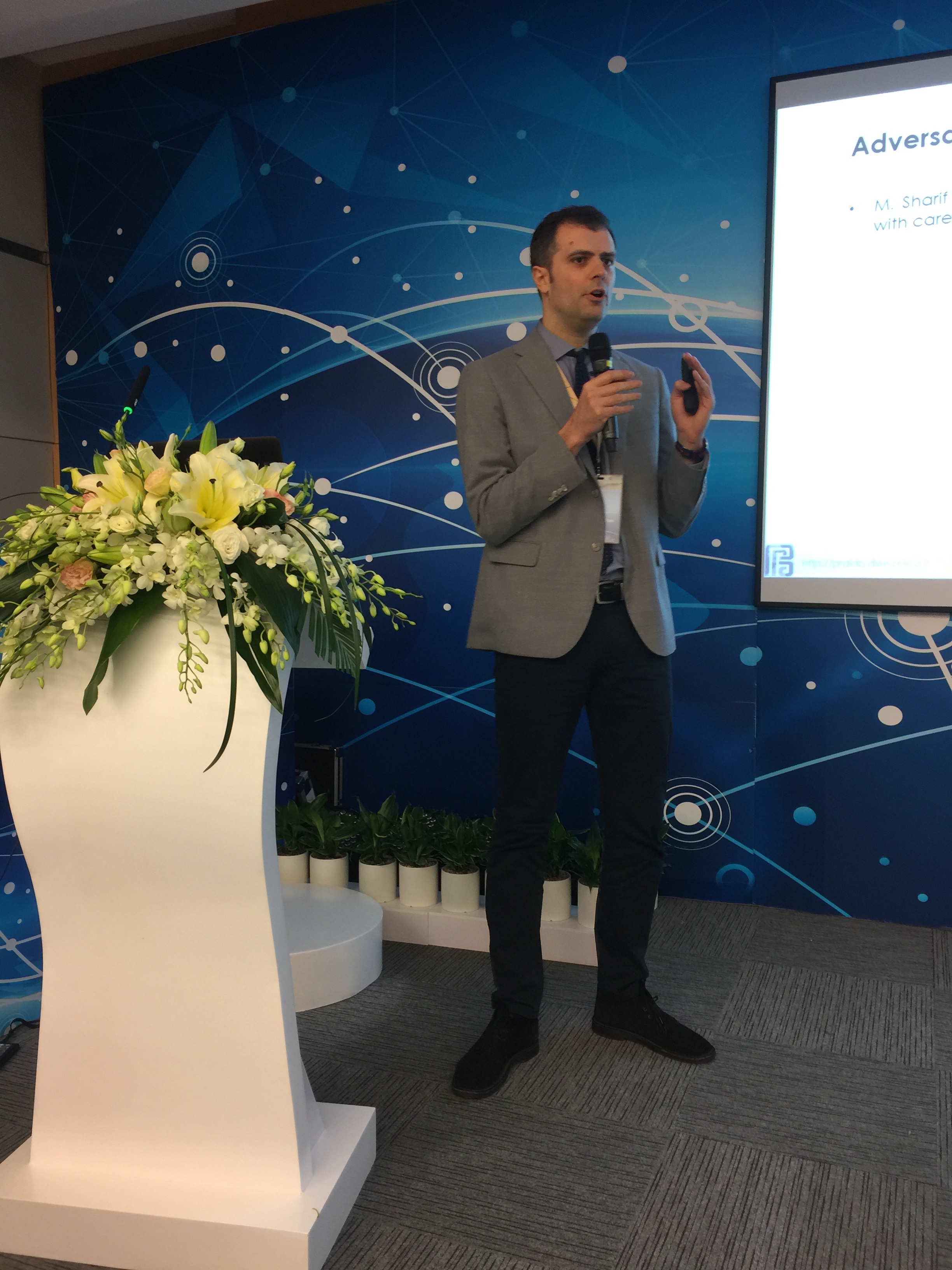 Ricercatore dell’Università di Cagliari nel quartier generale di Huawei in Cina