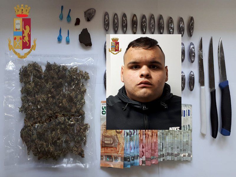 Spaccio di droga tra Cagliari e Nuoro, in manette pusher e corriere