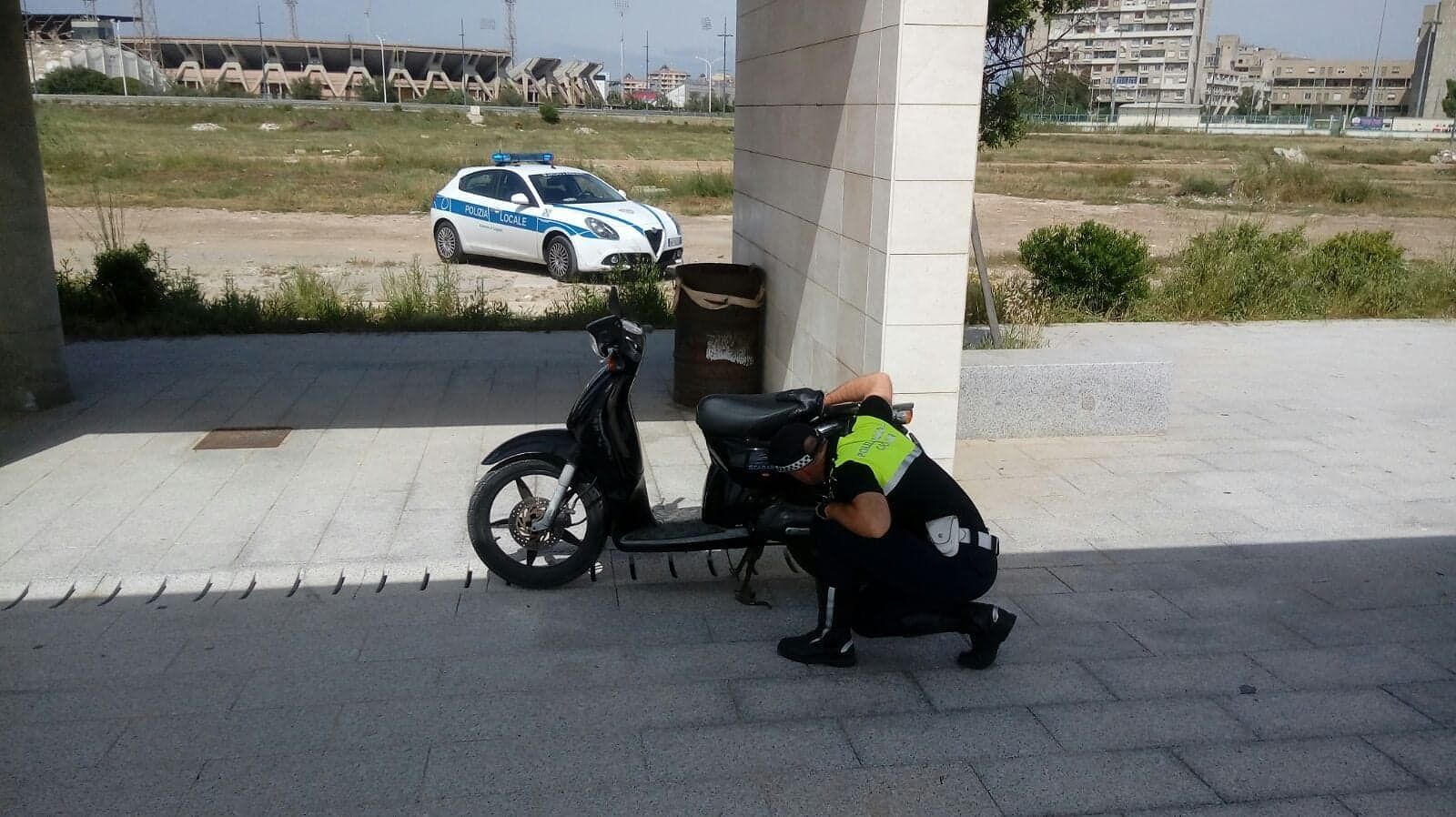 Cagliari, inseguimento in viale Poetto: scooter rubato recuperato a Sant’Elia