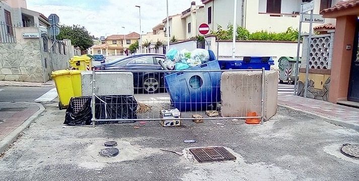 Porta a Porta a Pirri: spazzatura e degrado in via Canal