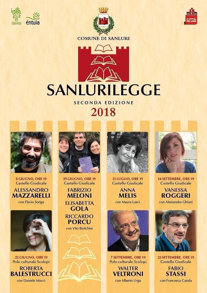 SanluriLegge, da venerdì 8 giugno a sabato 22 settembre