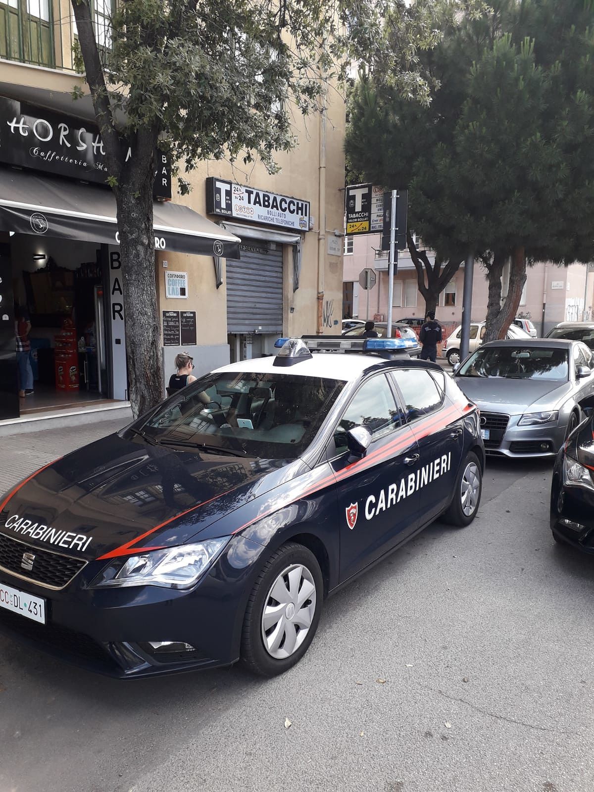 Cagliari, furto alla tabaccheria di piazza Giovanni XXIII: portati via 30mila euro e le videocamere