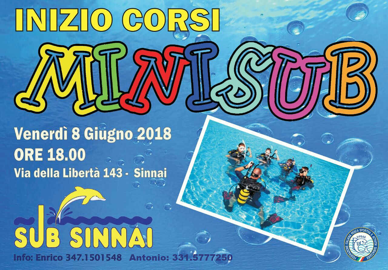 Sinnai, al via i corsi per mini sommozzatore ARA e apnea
