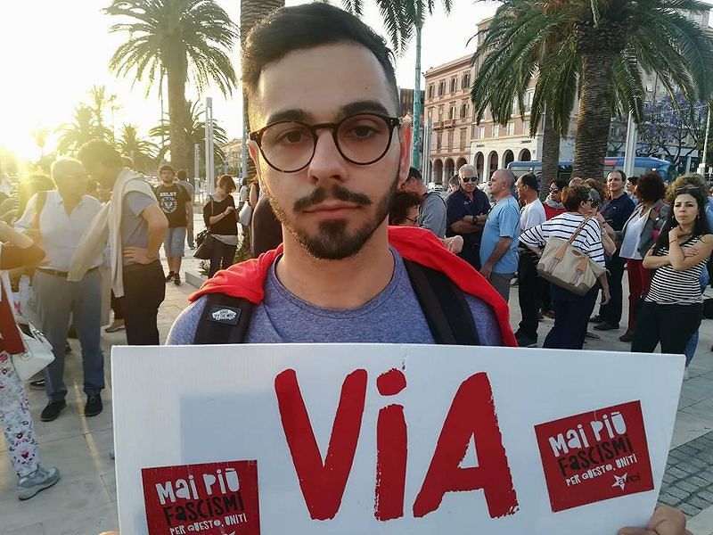 Emanuele, 21enne di Iglesias: “Mai più fascismo e xenofobia, i migranti vanno salvati”