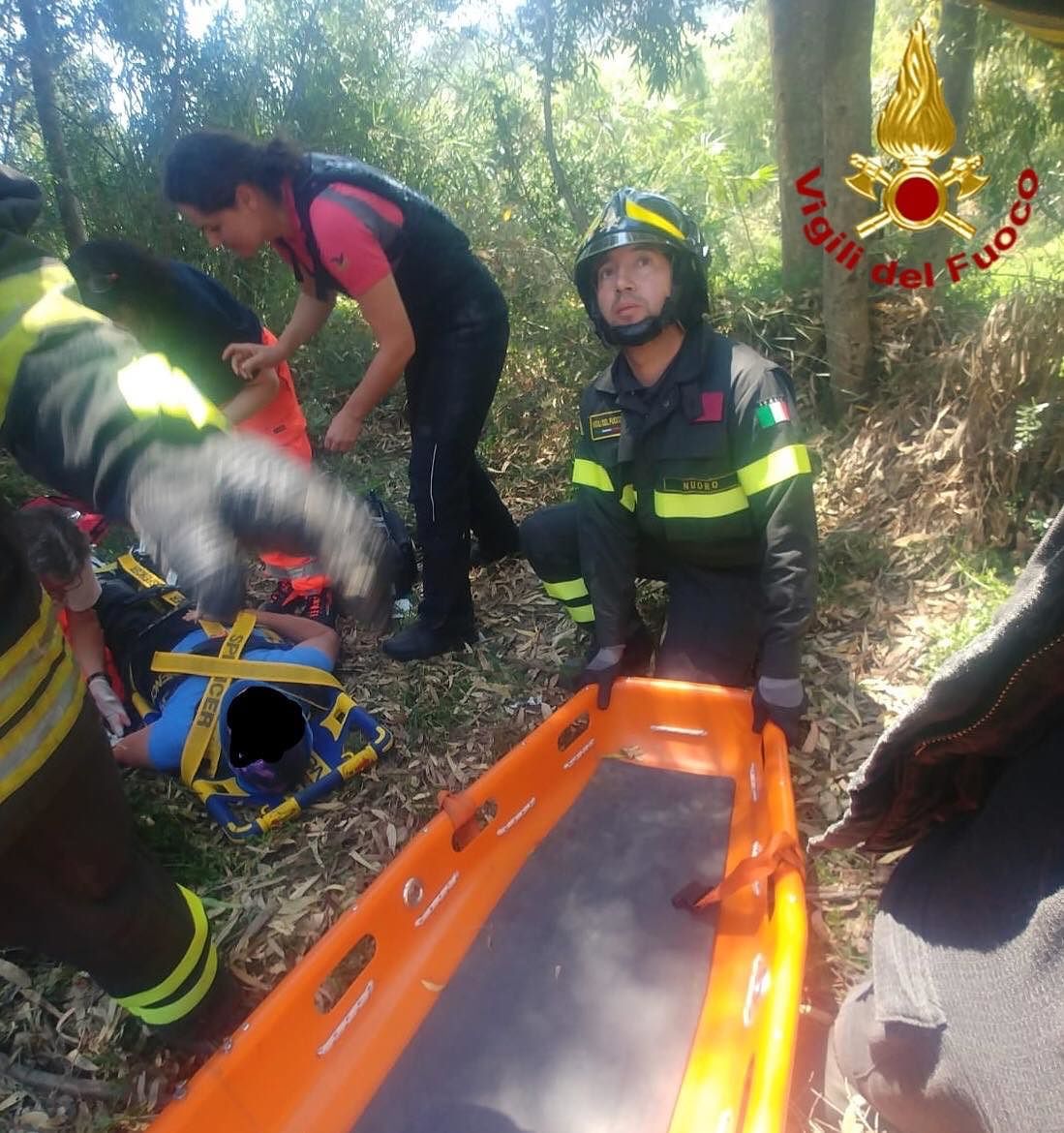 Tortolì, moto fuori strada sulla ss198: coppia finisce in una scarpata