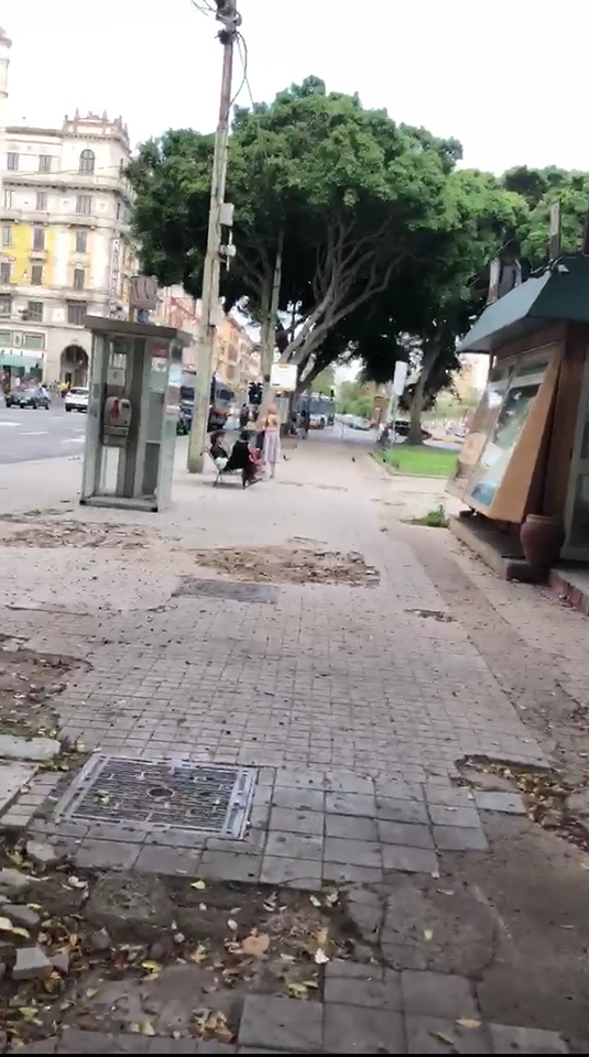 Cagliari, il video su piazza Matteotti: “E’ inguardabile. Hammamet si presenta meglio”