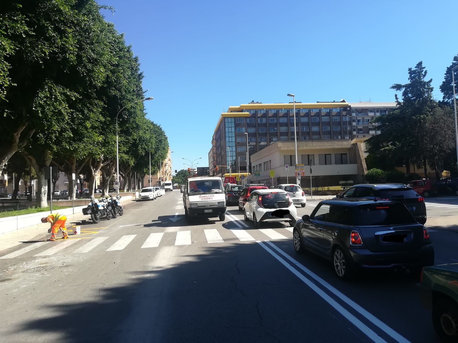 Cagliari, rivoluzione del traffico in piazza Giovanni: disagi e lunghe code